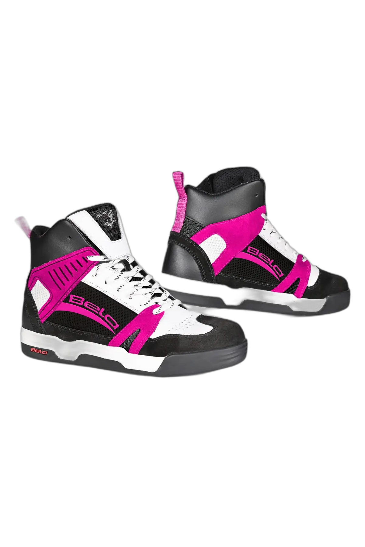 BELA Stivali Rover Urban DONNA Nero Balnaco Fucsia 