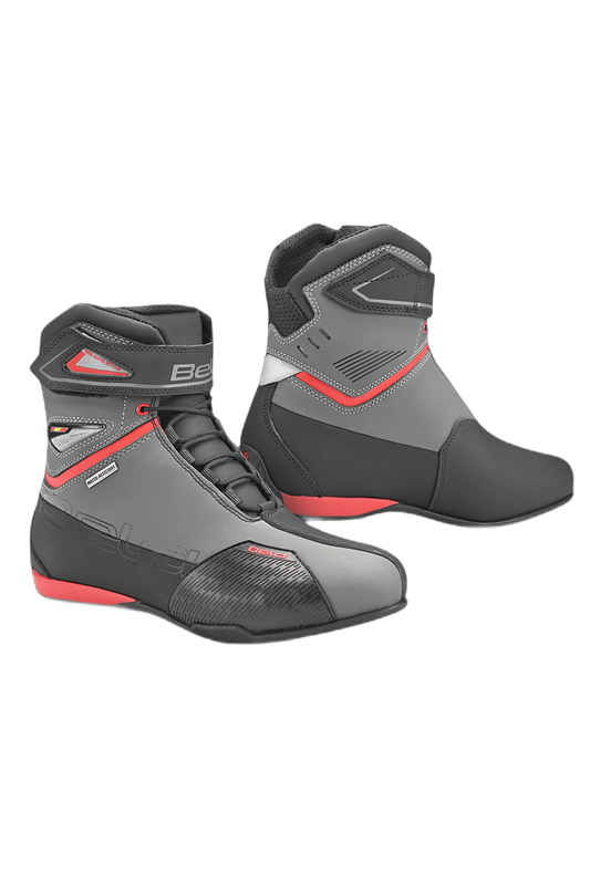 Bela Blaze Stivali da moto da turismo  Nero / Grigio / rosso 