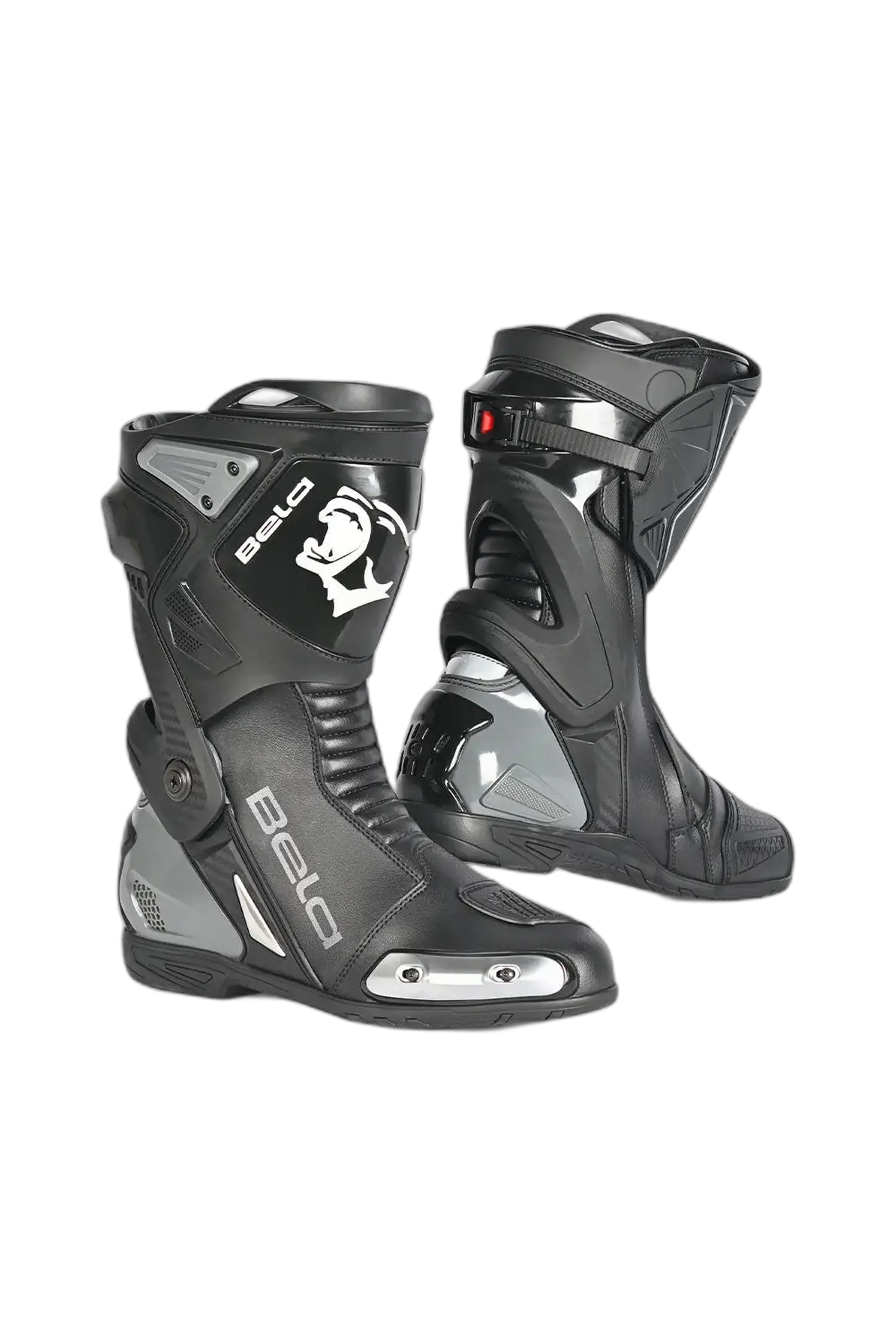 Bela Stivali da moto Corsa Turbo Track - Nero Grigio 