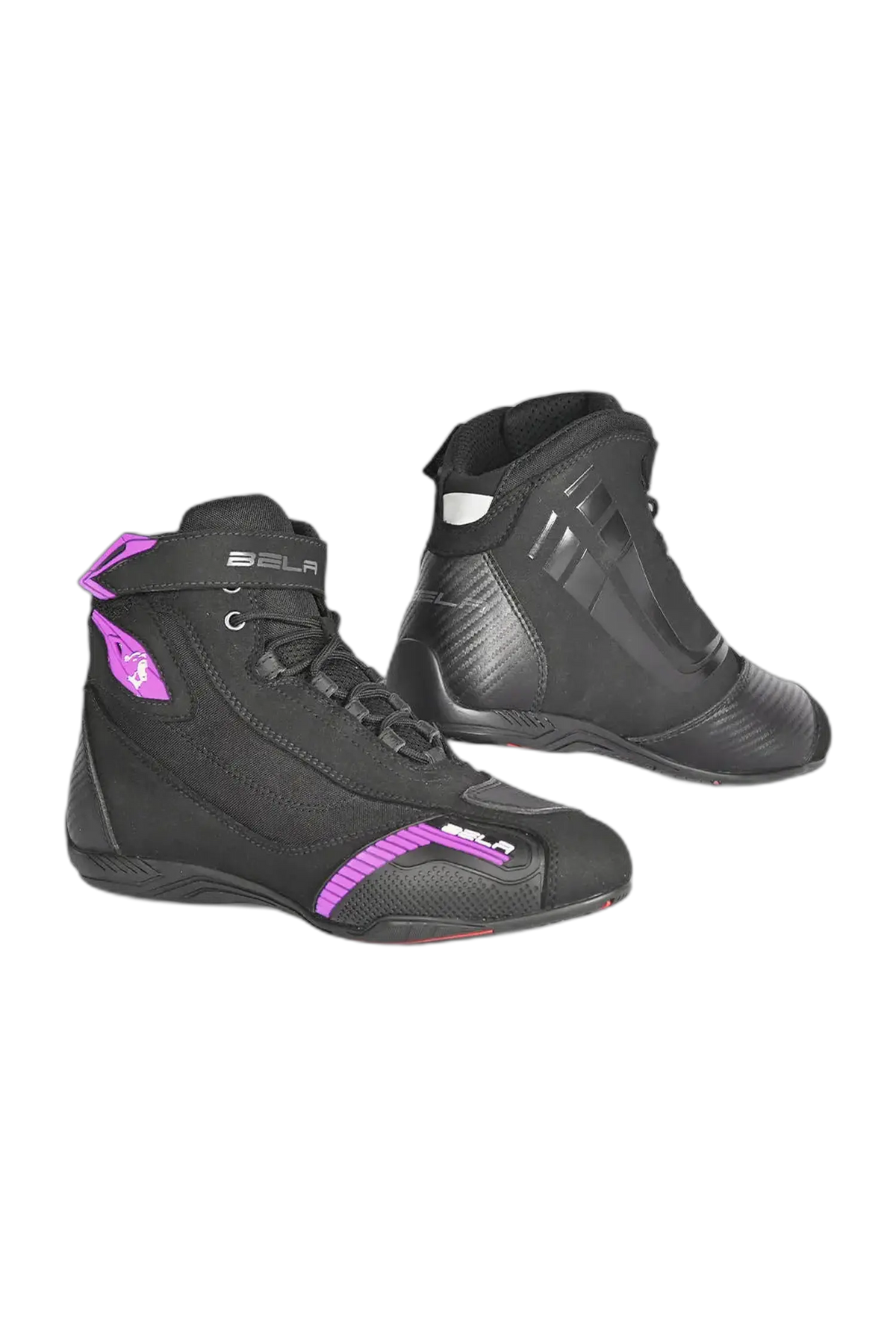 Bela Stivali Kiva per donna Nero/Viola 