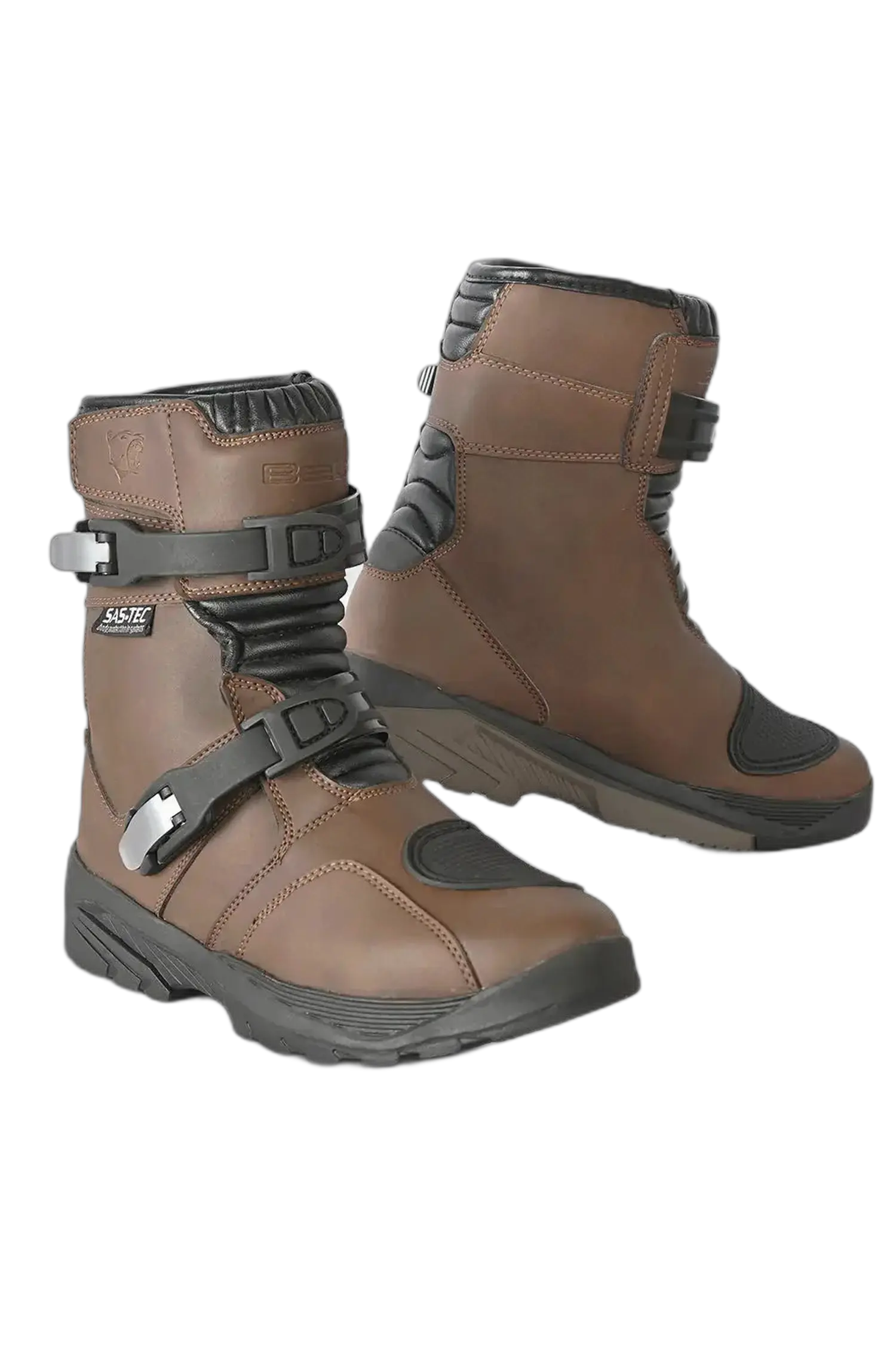 BELA JUNIOR STIVALI CORTI IN PELLE MARRONE 