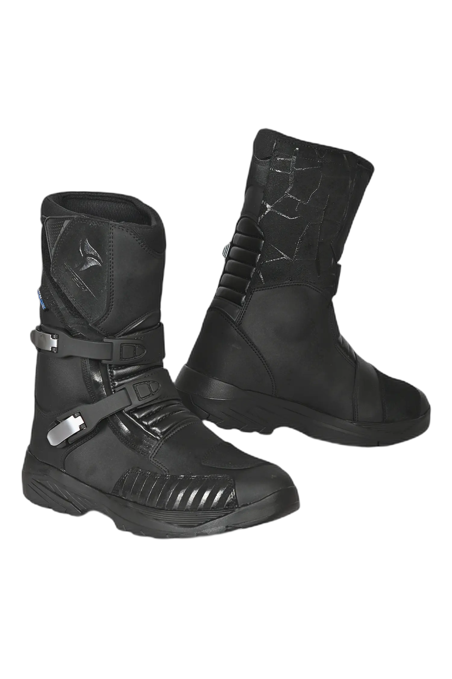 R-TECH -  Traveler in pelle WP Nero 