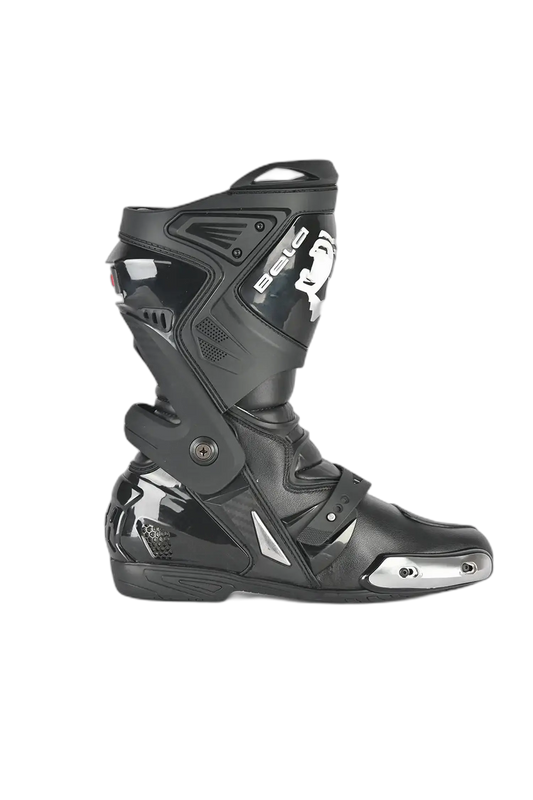 Bela Race Pro Stivali Da Corsa Moto Nero 