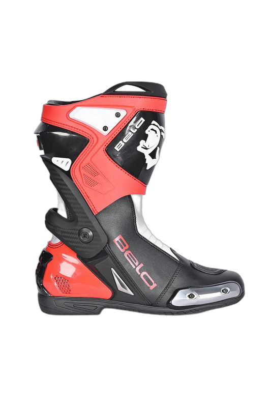 Bela Stivali da moto Corsa Turbo Track Nero Rosso 