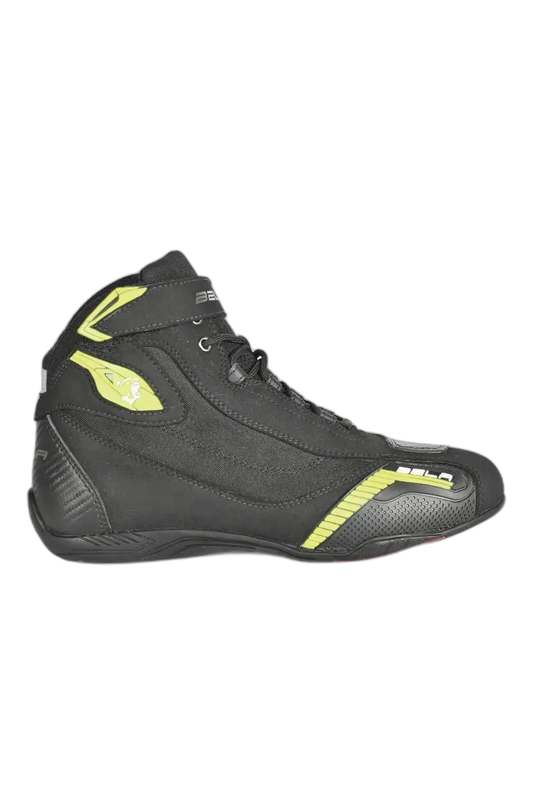 Bela Kiva Boots for Men Black/Yellow  – Yamoto.it