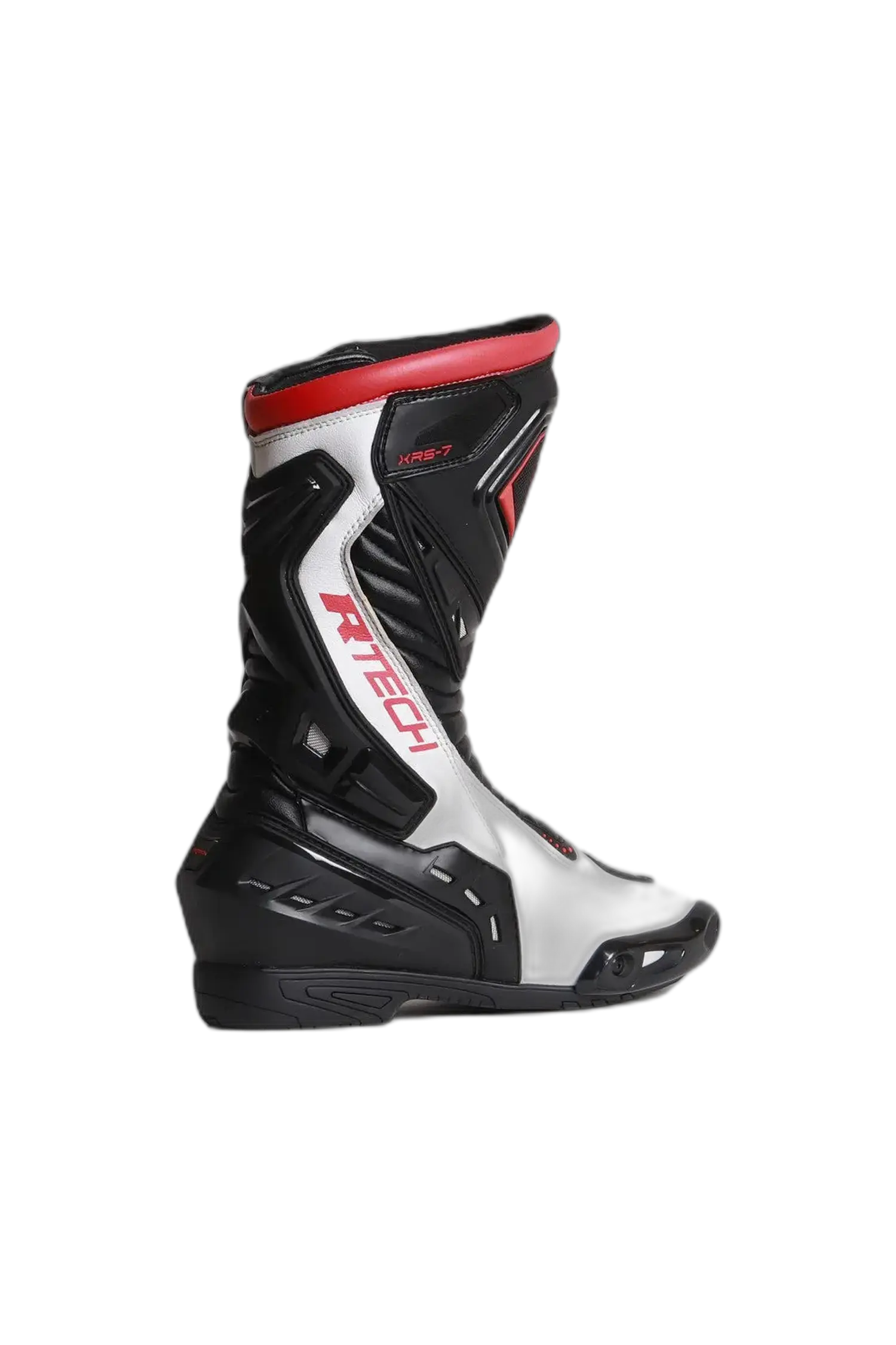 R-Tech Tornado 2.0 Stivali da corsa Nero Bianco Rosso 