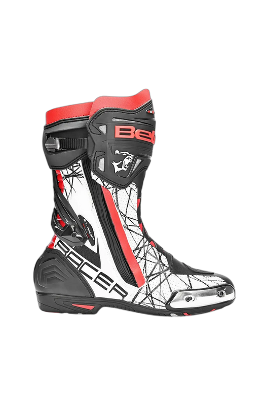 Bela Stivali Moto Air Rider Racing Nero Rosso 