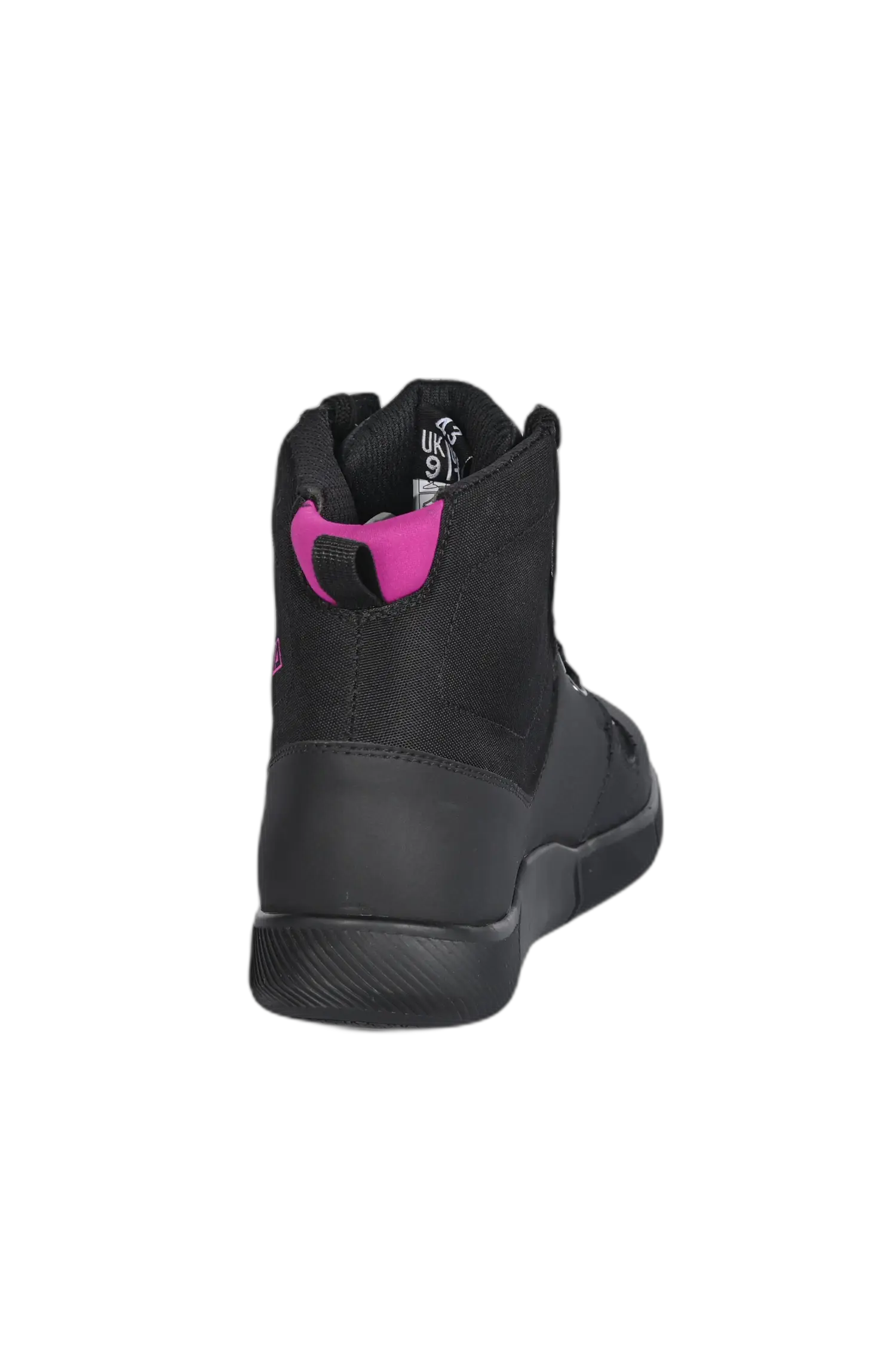 SHUA - Oddin Scarpe Da Moto Urban Donna - Neri Rosa 
