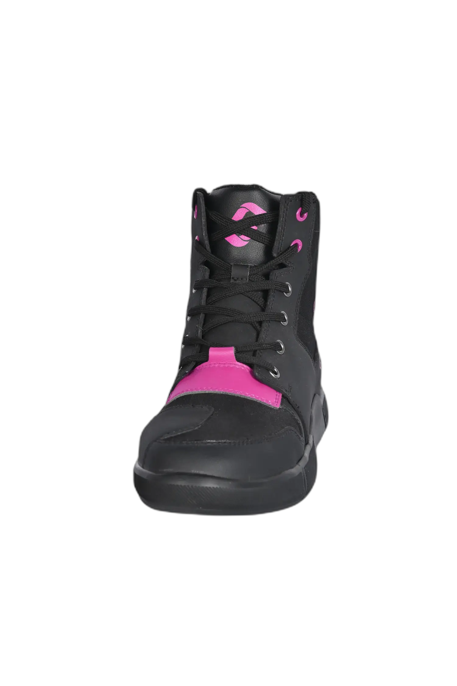 SHUA - Oddin Scarpe Da Moto Urban Donna - Neri Rosa 