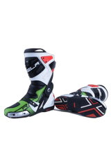 Bela Race Pro Verde Stivali da Motociclista 