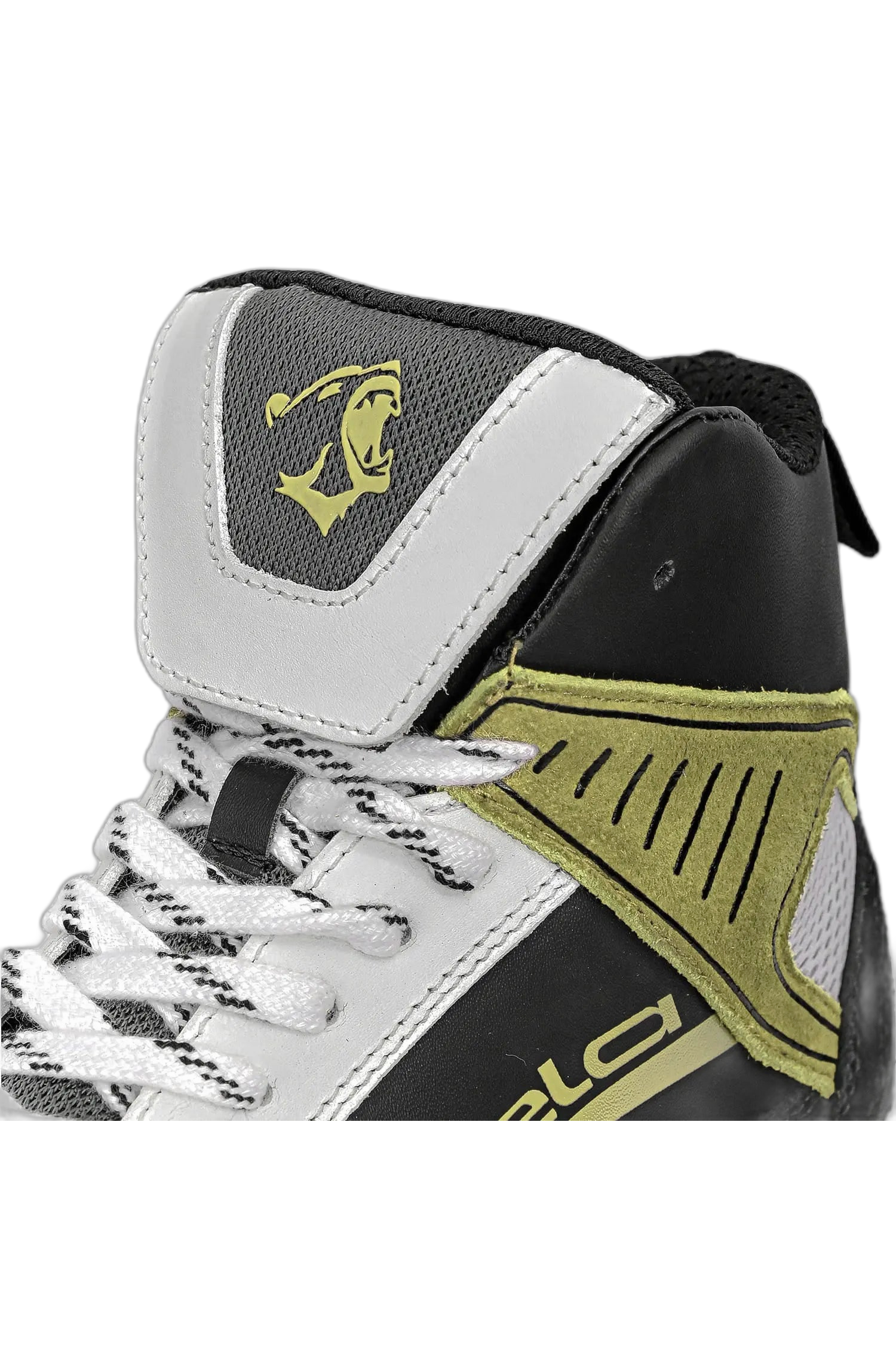 BELA- Botas Rover Urban Negro Balnaco F.Amarillo 