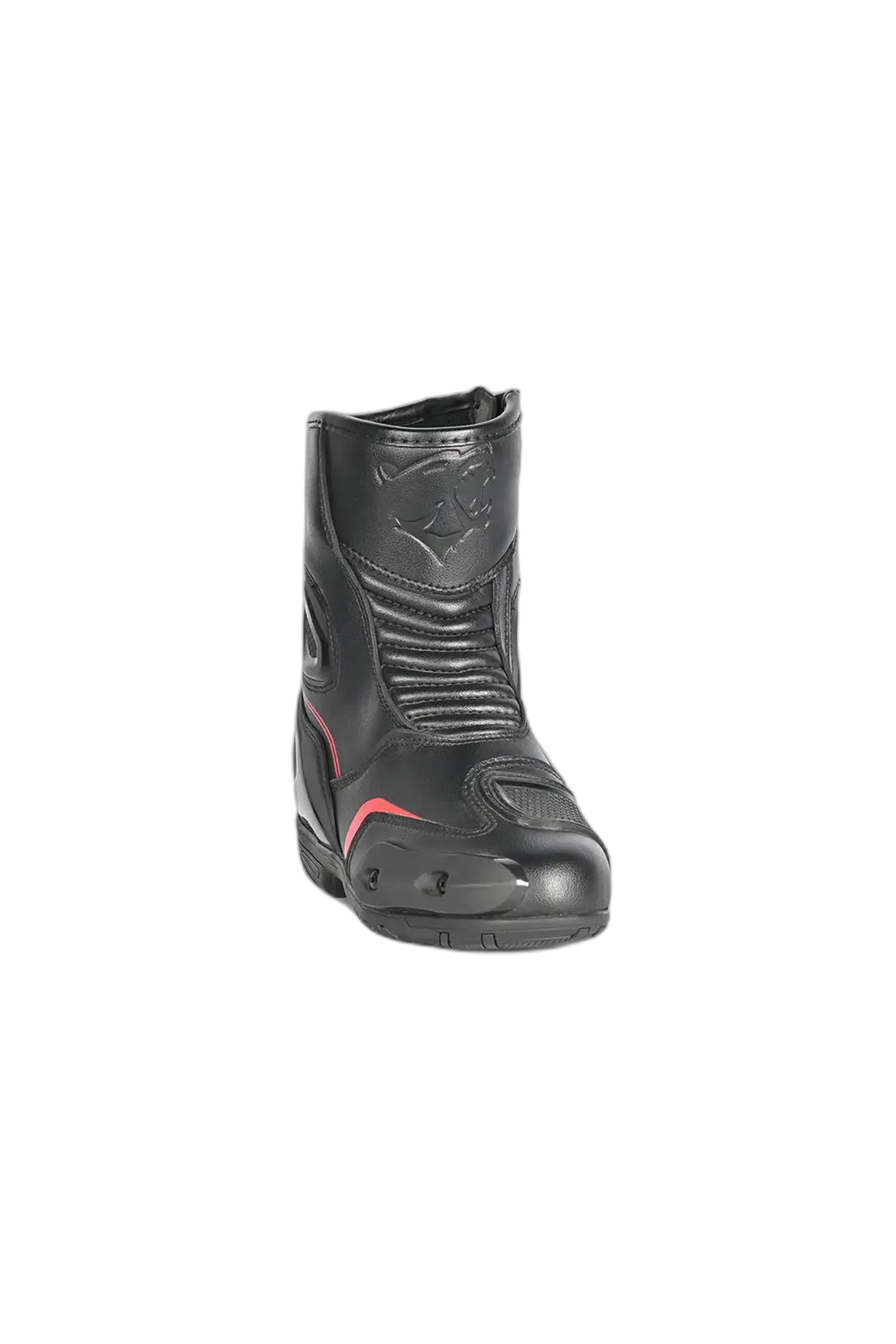 Bela Faster 2.0 racing Motociclo Stivali Da Corsa Nero Rosso 