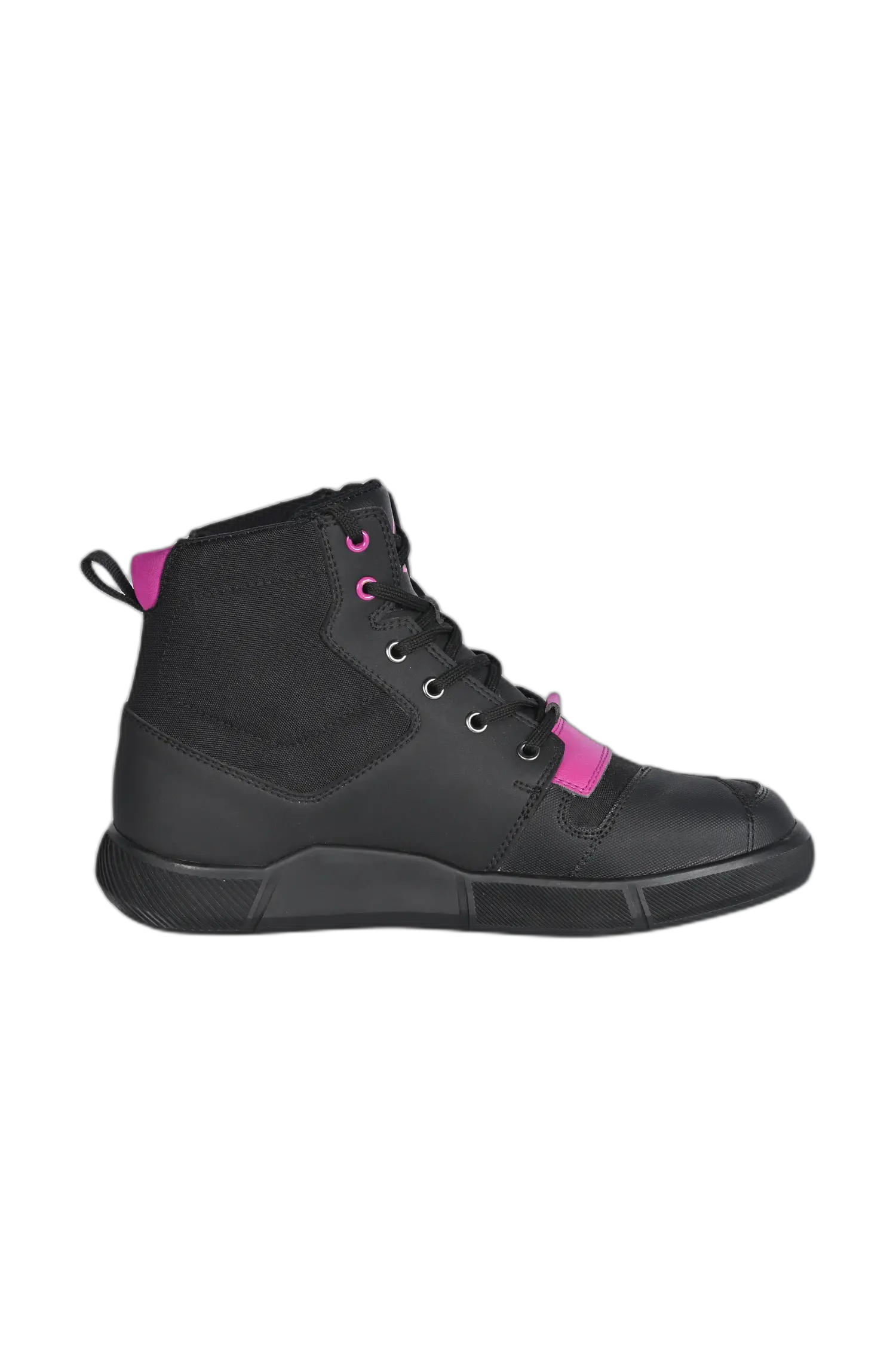 SHUA - Oddin Scarpe Da Moto Urban Donna - Neri Rosa 