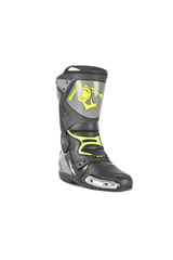 Bela Race Pro Stivali Da Corsa Moto Nero/Grigio/giallo 