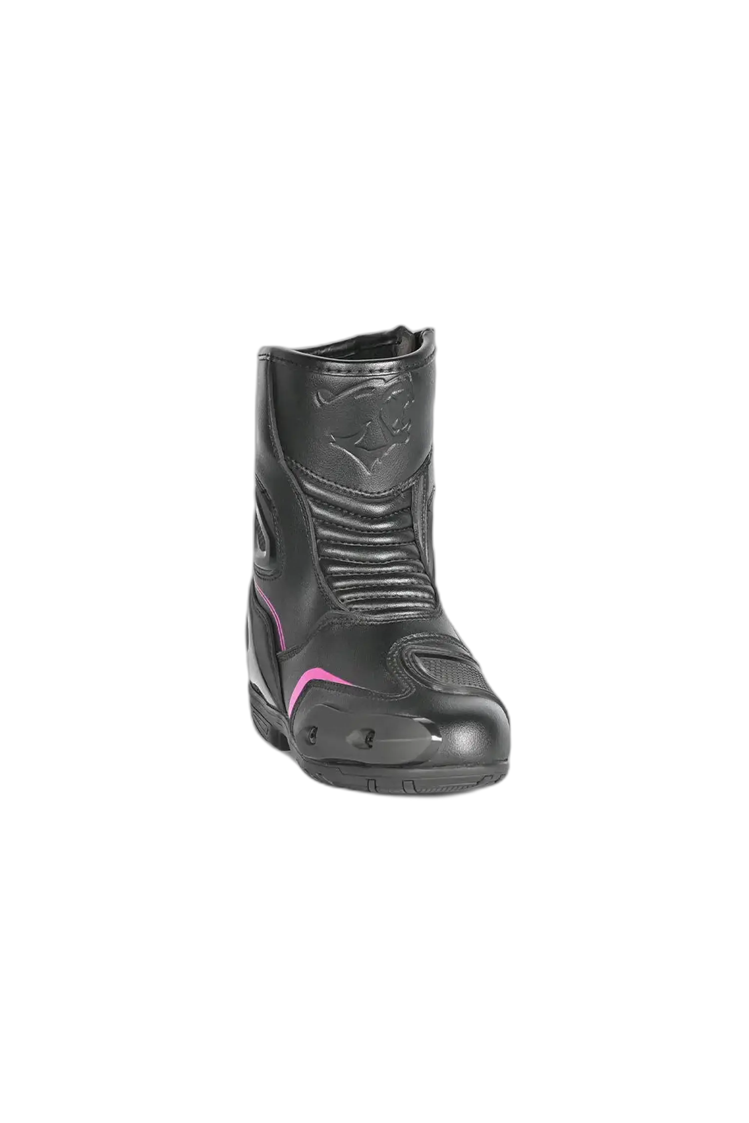 Bela Faster 2.0 Motociclo Stivali Da Corsa Nero / rosa 