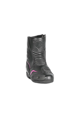 Bela Faster 2.0 Motociclo Stivali Da Corsa Nero / rosa 