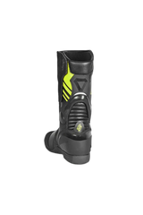 Shua Super Tech Stivali da moto da corsa Pista Nero Giallo 