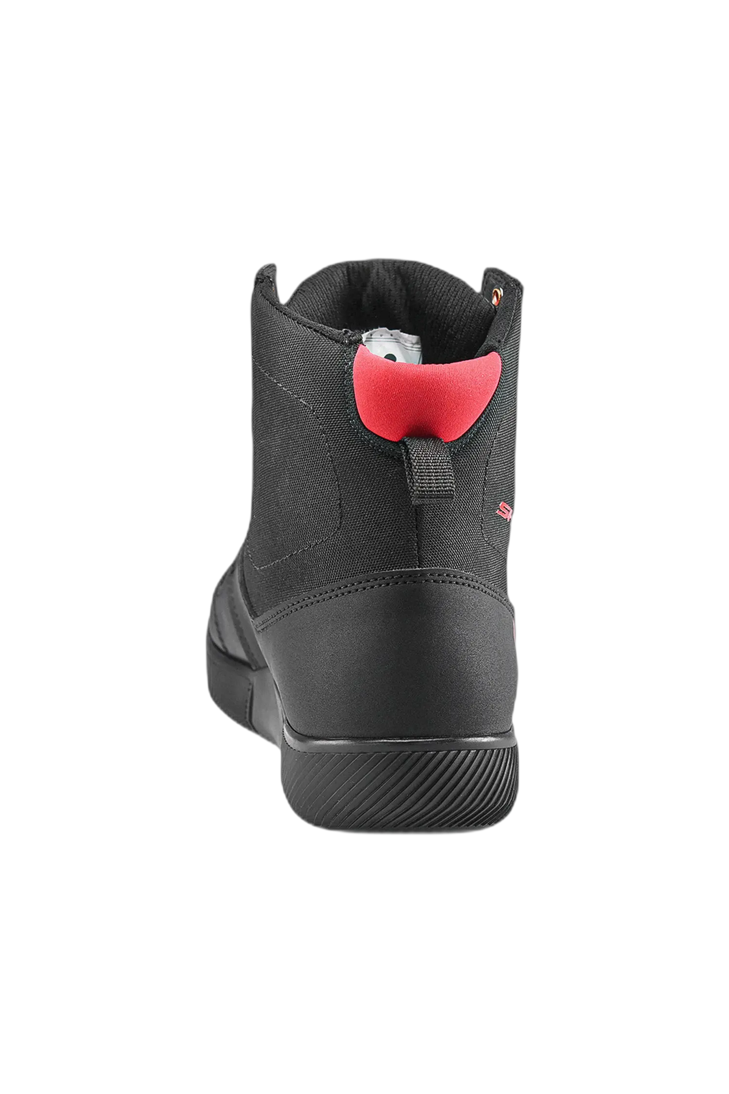 SHUA - Oddin Scarpe Da Moto Urban - Neri Rosso 