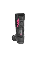 Shua - SuperTech Stivali da moto da corsa - Nero Rosa 