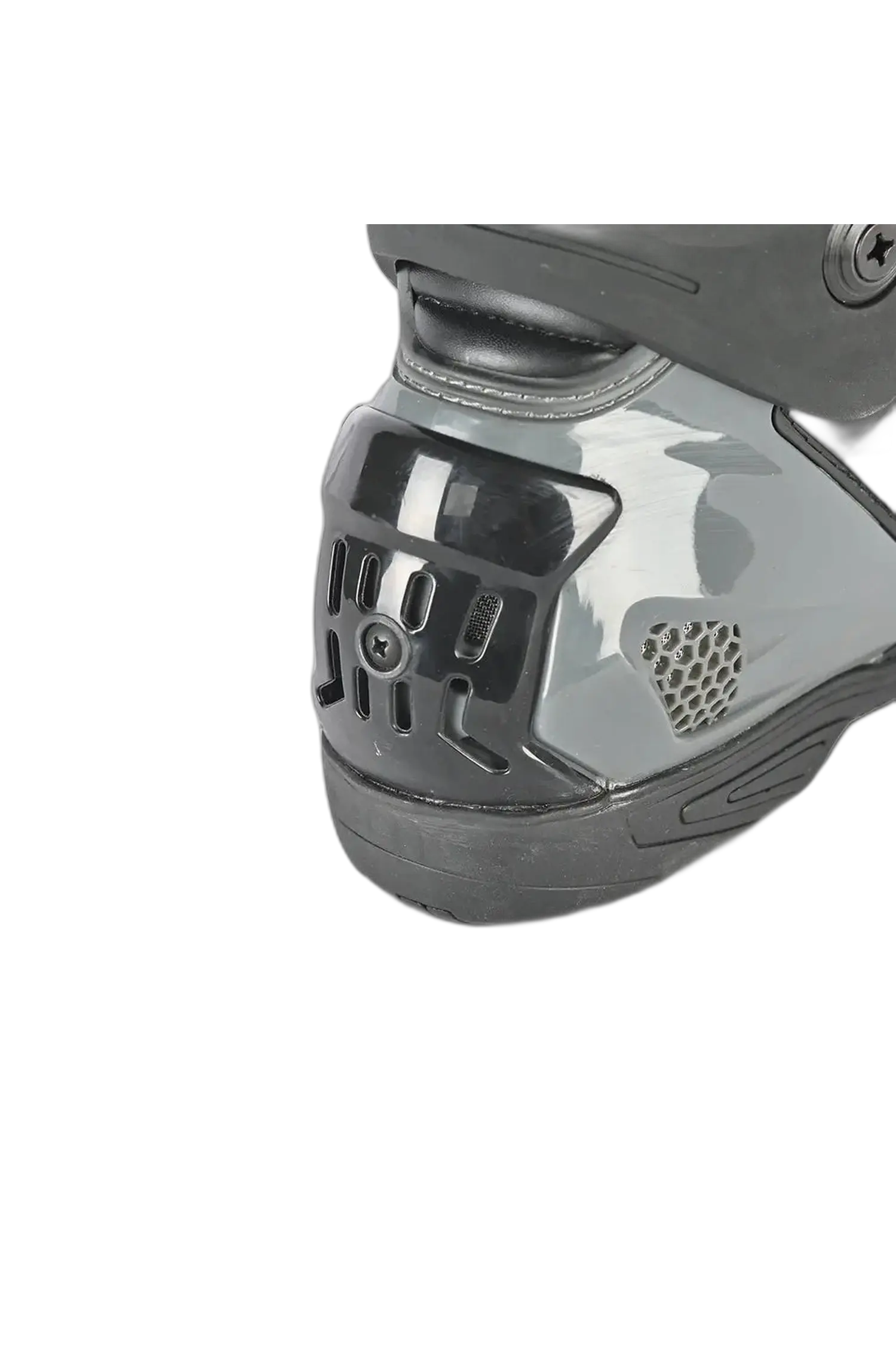 Bela Race Pro Stivali Da Corsa Moto Nero/Grigio/giallo 