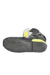 Bela Stivali da moto corsa Turbo Track - Nero Bianco Giallo Fluo 