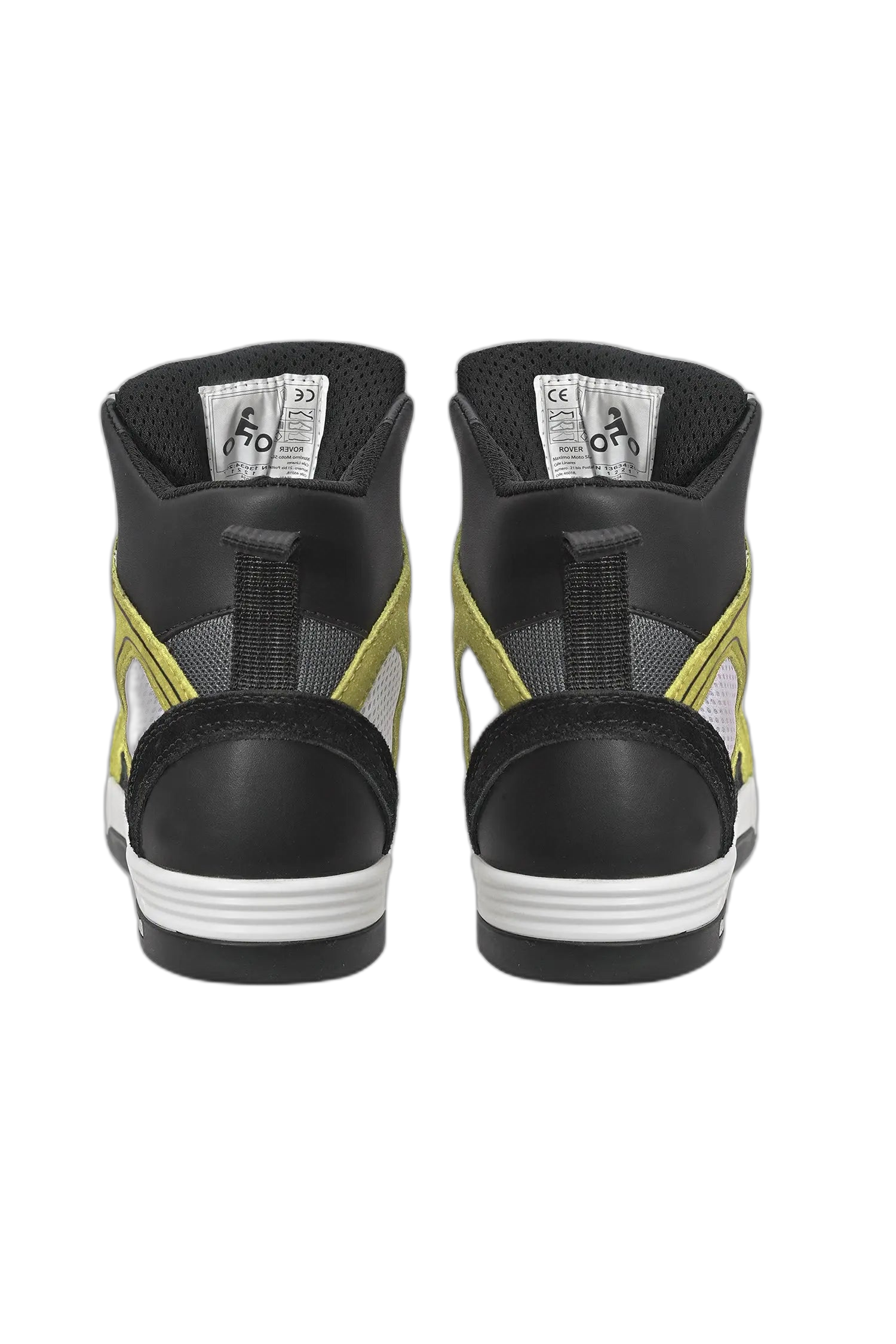 BELA- Botas Rover Urban Negro Balnaco F.Amarillo 