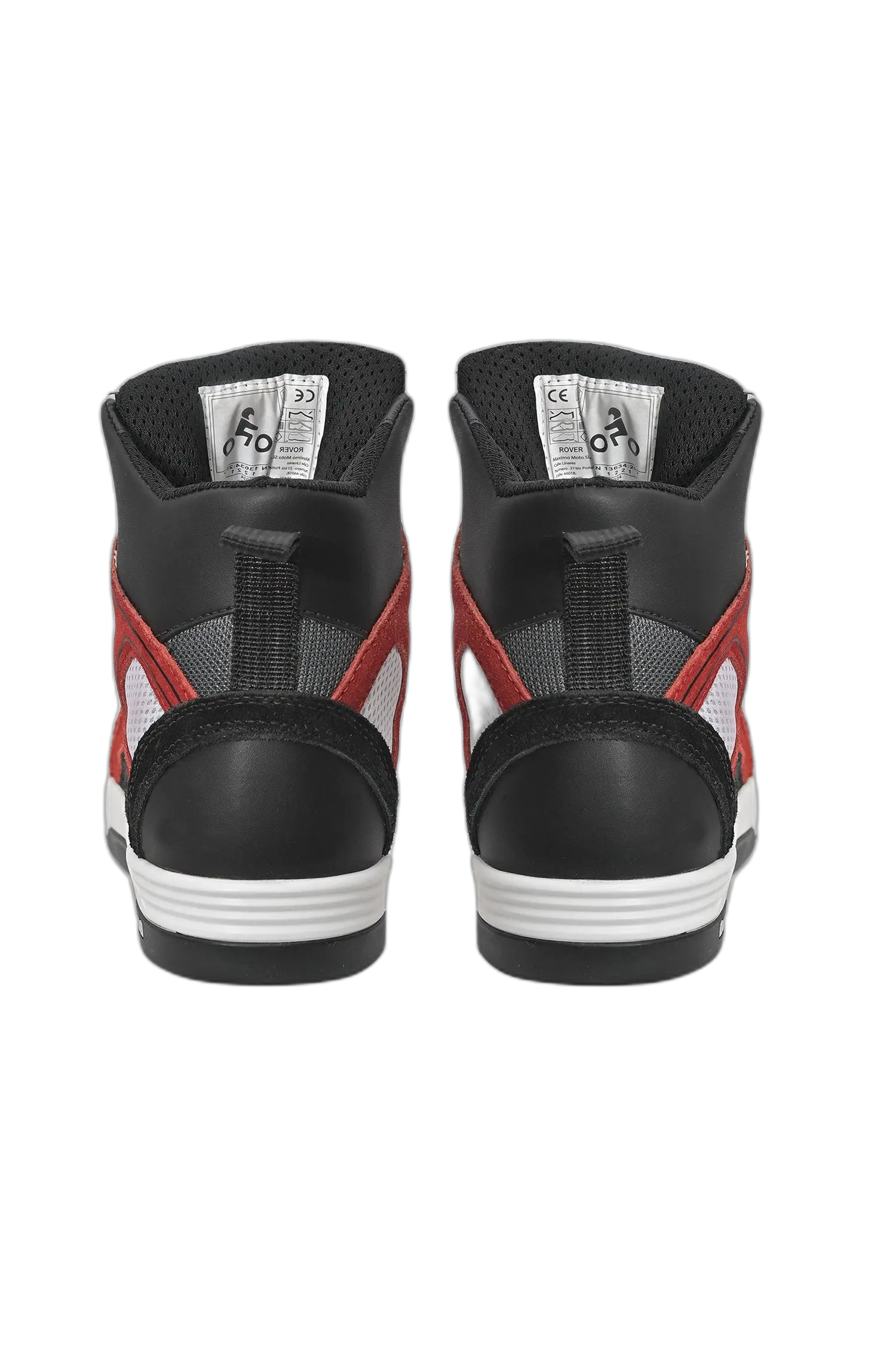 BELA - Botas Rover Urban Negro Balnaco Rojo 