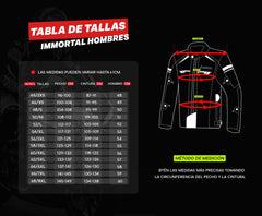SHUA IMMORTAL CHAQUETA Hielo Azul Negro 