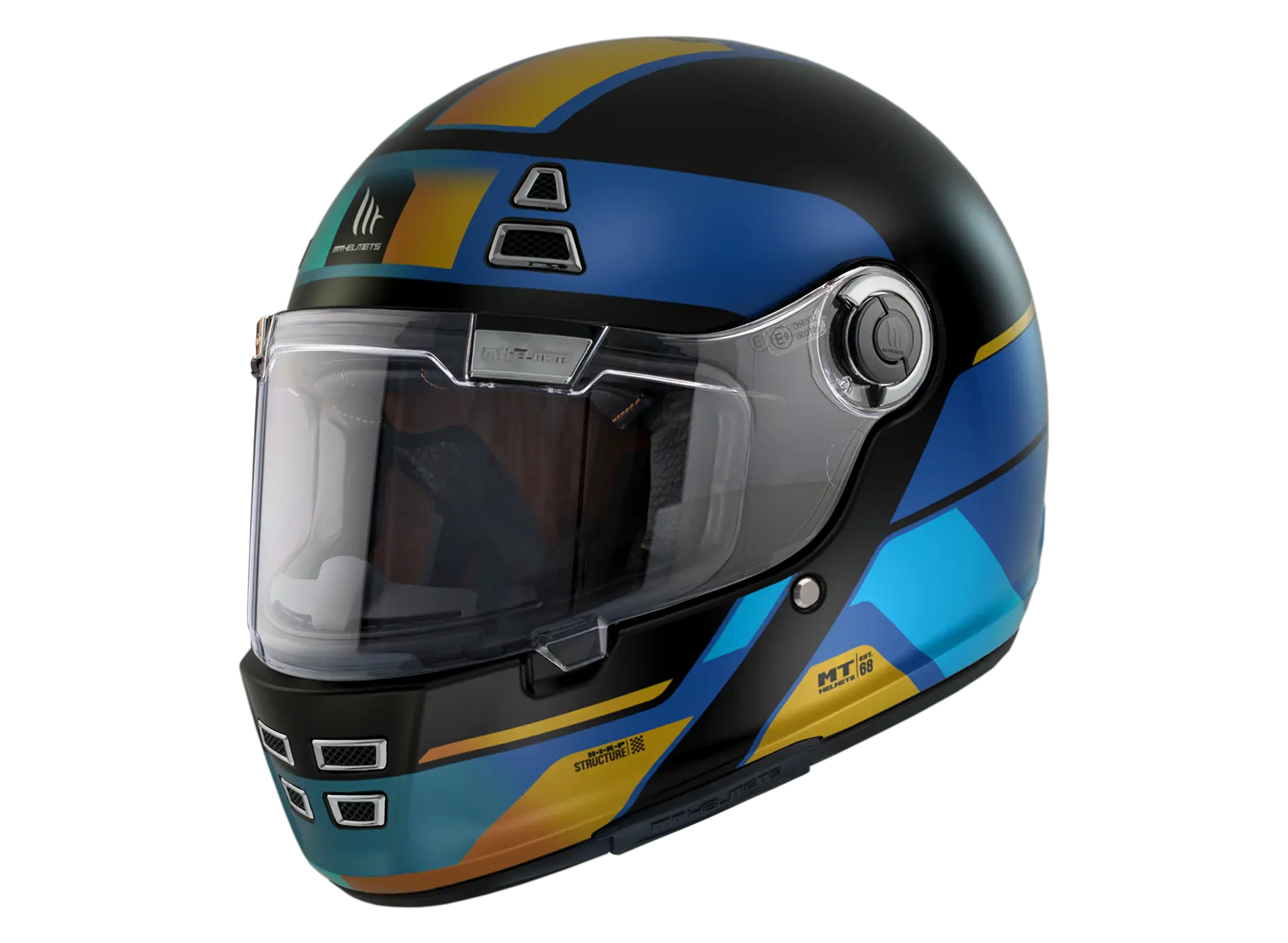 MT JARAMA 68TH C7 Opaca moto sportiva turismo integrale Caschi 
