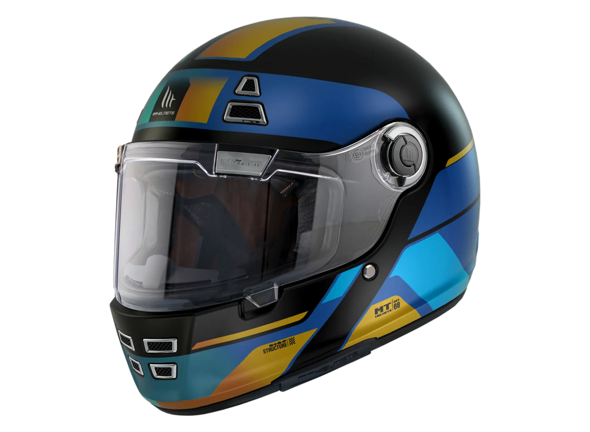 MT JARAMA 68TH C7 Opaca moto sportiva turismo integrale Caschi 