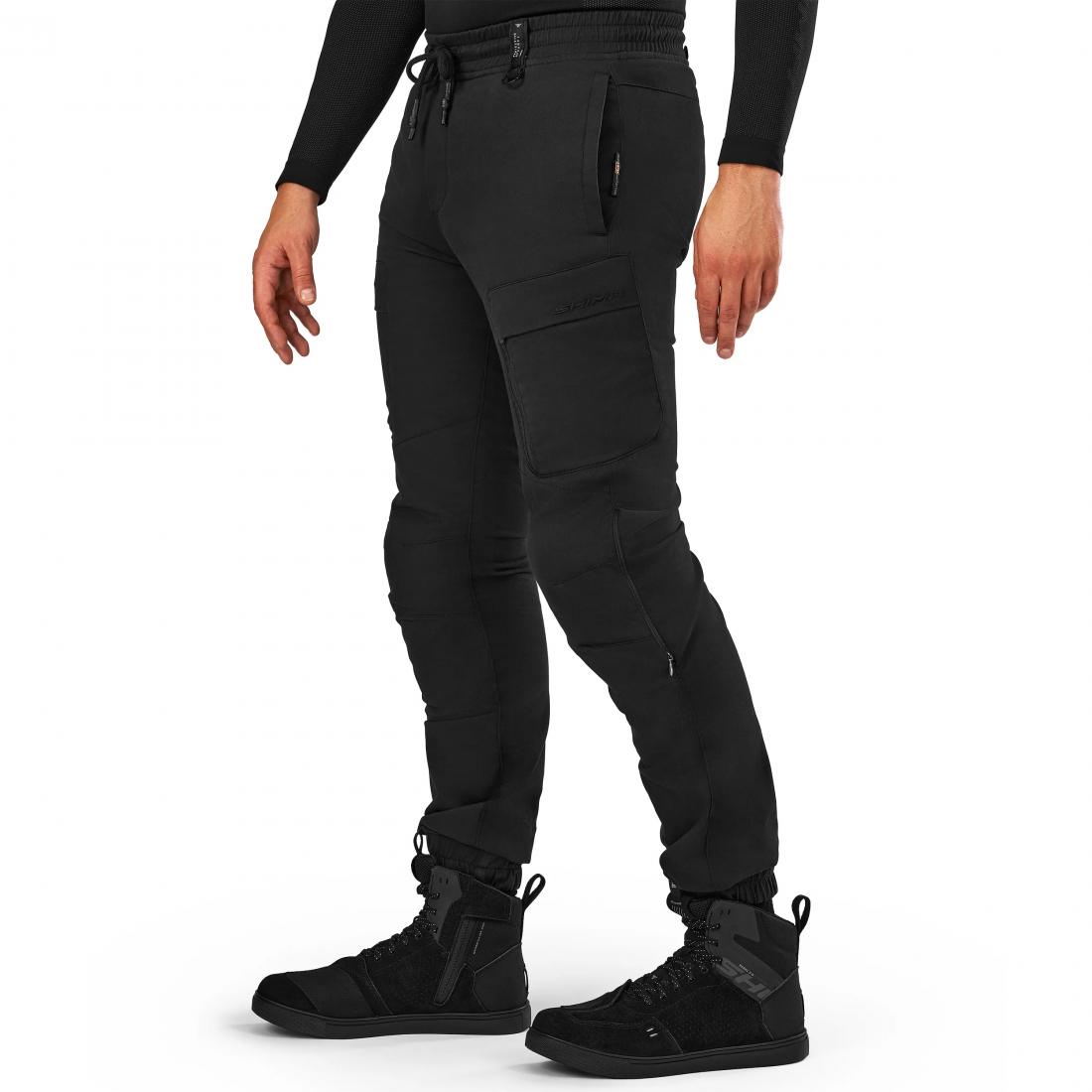 SHIMA JOGGSTER PANTALONE DE MOTO DE HOMBRE NEGRO 