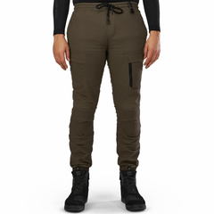 SHIMA PANTALONE JOGGSTER DE MOTO HOMBRE CAQUI 