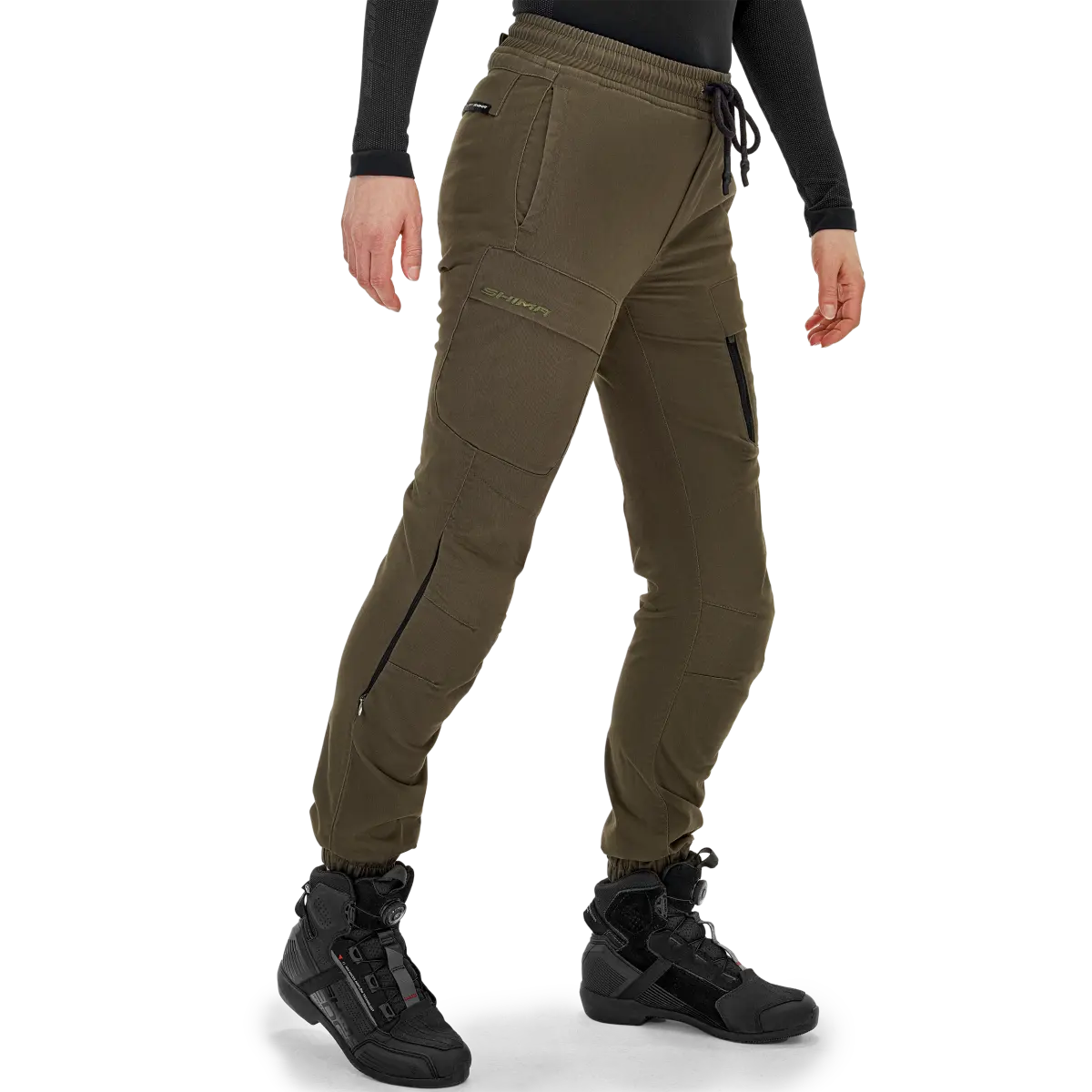 SHIMA JOGGSY PANTALONE DE MOTO MUJER CAQUI 