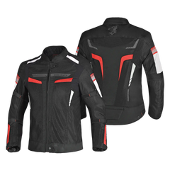 BELA SPRINTER GIACCA TESSILE BAMBINO NERO ROSSO 