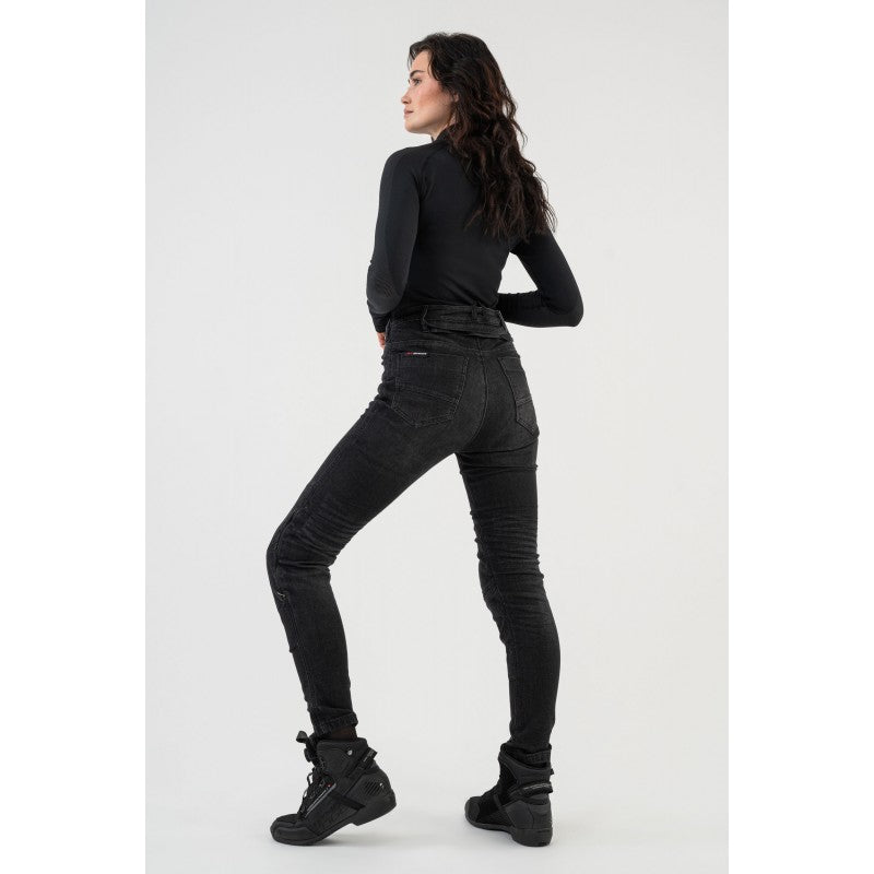 SHIMA METRO VAQUEROS DE MOTO MUJER NEGRO 