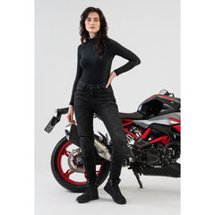 SHIMA METRO VAQUEROS DE MOTO MUJER NEGRO 