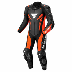 SHIMA MISSION RS MONO DE HOMBRE 1PC NEGRO ROJO 