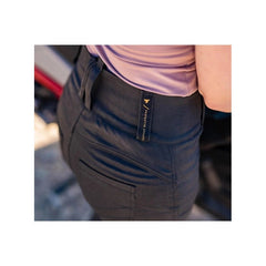 SHIMA NOX 2.0 WAX JEANS DE MOTO MUJER LARGO NEGRO 