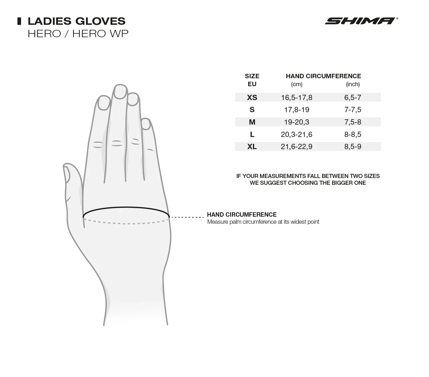 SHIMA HERO WP MAN GAUNTES NEGRO - GUANTES