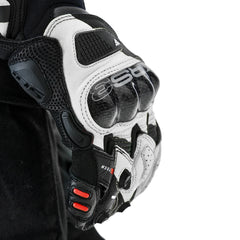 SHIMA XRS-3 SHORT RACING GUANTES MEN NEGRO/BLANCO - GUANTES