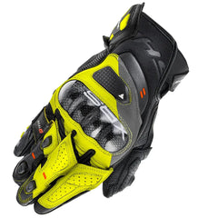 SHIMA XRS-3 GUANTI CORTI DA CORSA UOMO NERO GIALLO FLUO