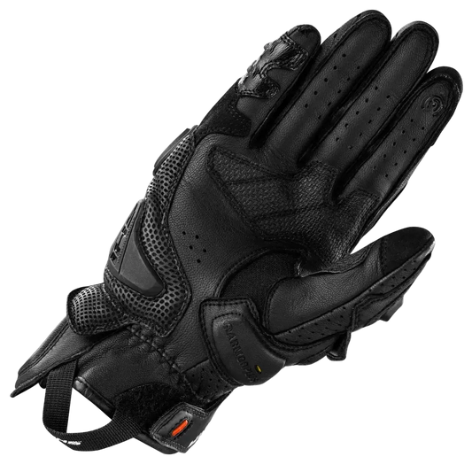 SHIMA XRS-3 GUANTI CORTI DA CORSA UOMO NERO GIALLO FLUO 