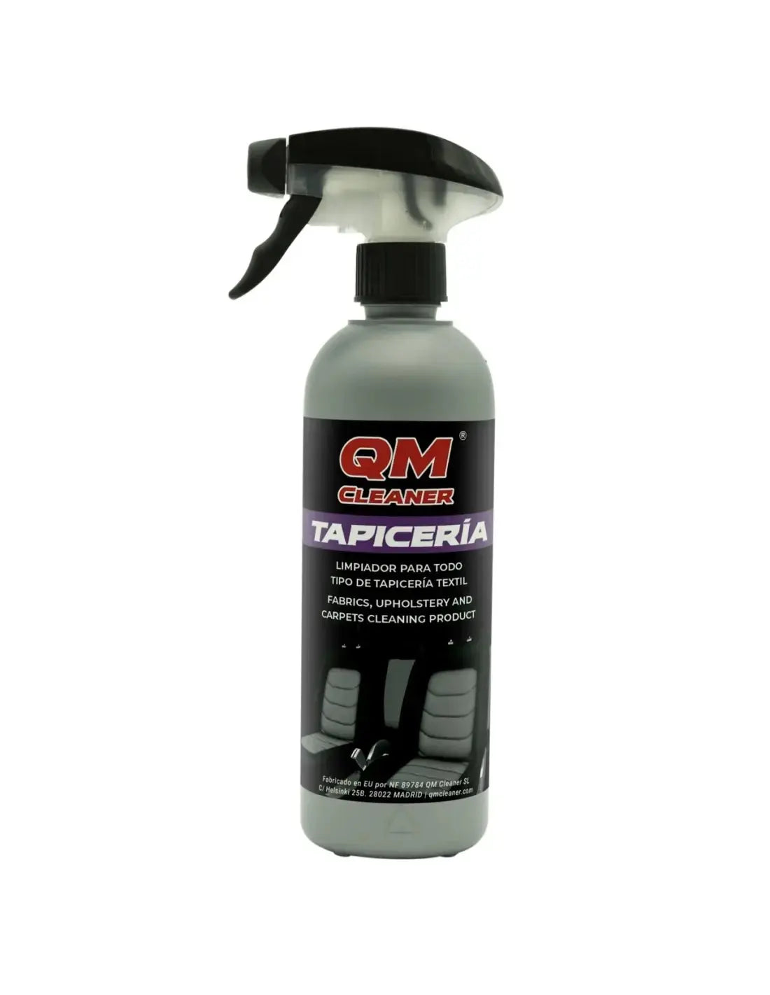 TAPPEZZERIA QM CLEANER | DETERGENTE PER TAPPEZZERIE PER VEICOLI E CASA