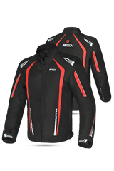 R-Tech Marshal Rosso Giacche Moto Tessile 