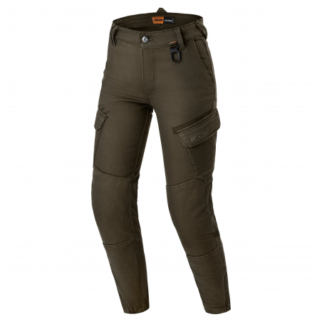 SHIMA RECON PANTALONE DE MOTO MUJER VERDE 