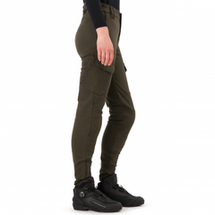 SHIMA RECON PANTALONE DE MOTO MUJER VERDE 