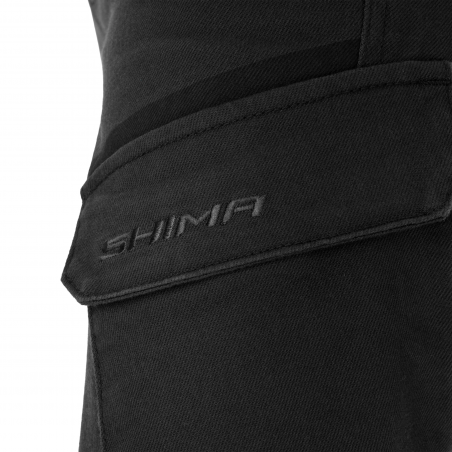 SHIMA RECON MAN PANTALONE DE MOTO HOMBRE NEGRO 
