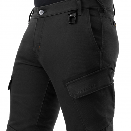 SHIMA RECON MAN PANTALONE DE MOTO HOMBRE NEGRO 