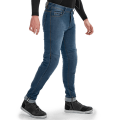 SHIMA RIDGE URBANO DE MOTOCICLISMO TURISMO PANTALONE HOMBRE AZUL 