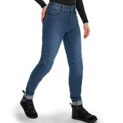 SHIMA RIDGE URBANO DE MOTOCICLISMO TURISMO PANTALONE MUJER AZUL 